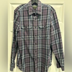 Eddie Bauer Men’s Medium Button Down Flannel.